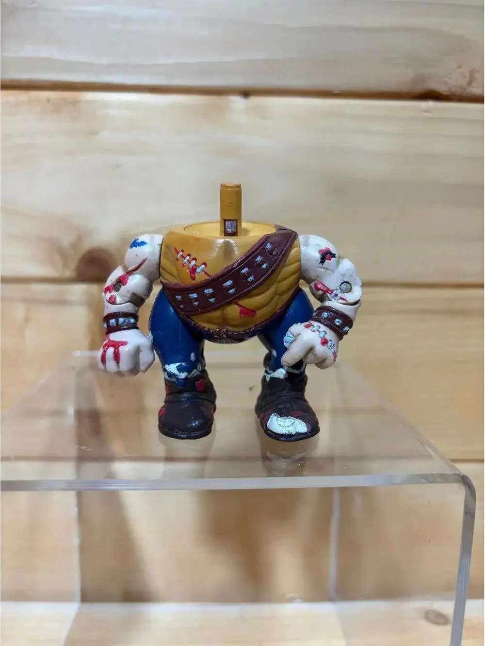 Vintage toy Bruise Brother 1986 TCFC Head Popper Amtoy Madballs
